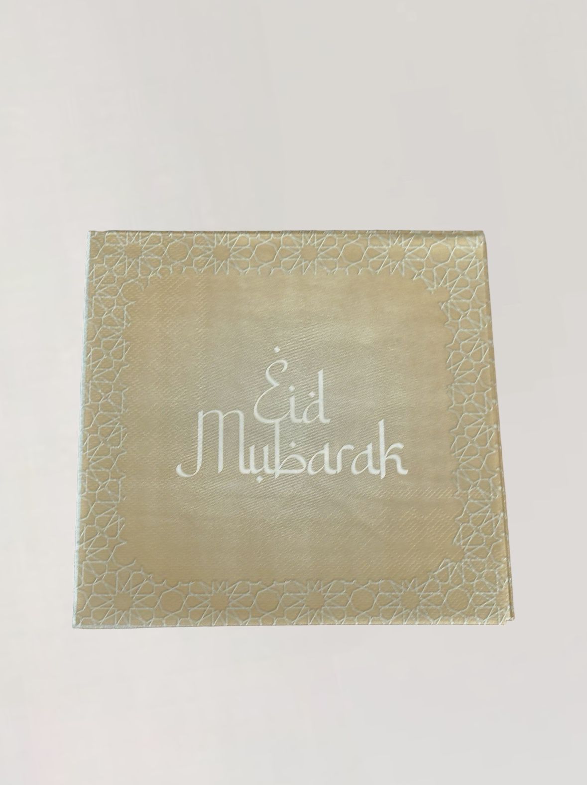 Eid Mubarak servet - Gold (10st)