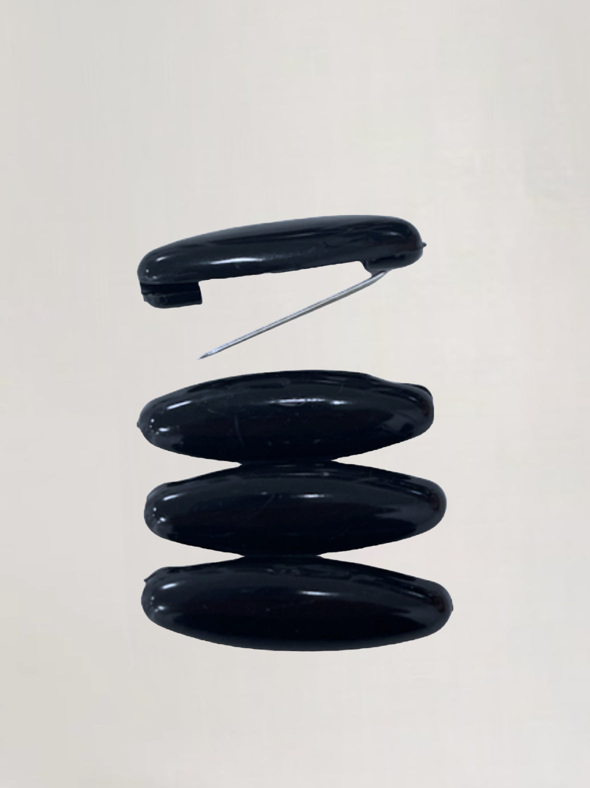 Hijaab Pins - Black (4 pieces)