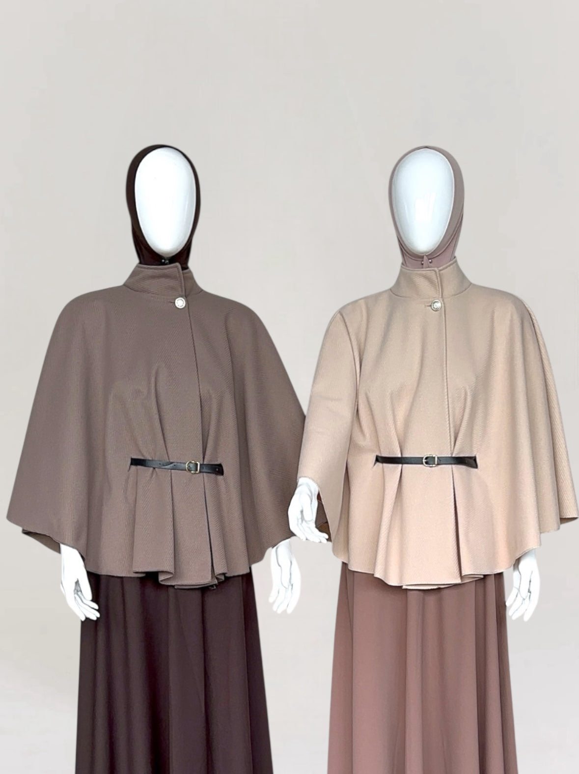 Poncho Layali - Beige
