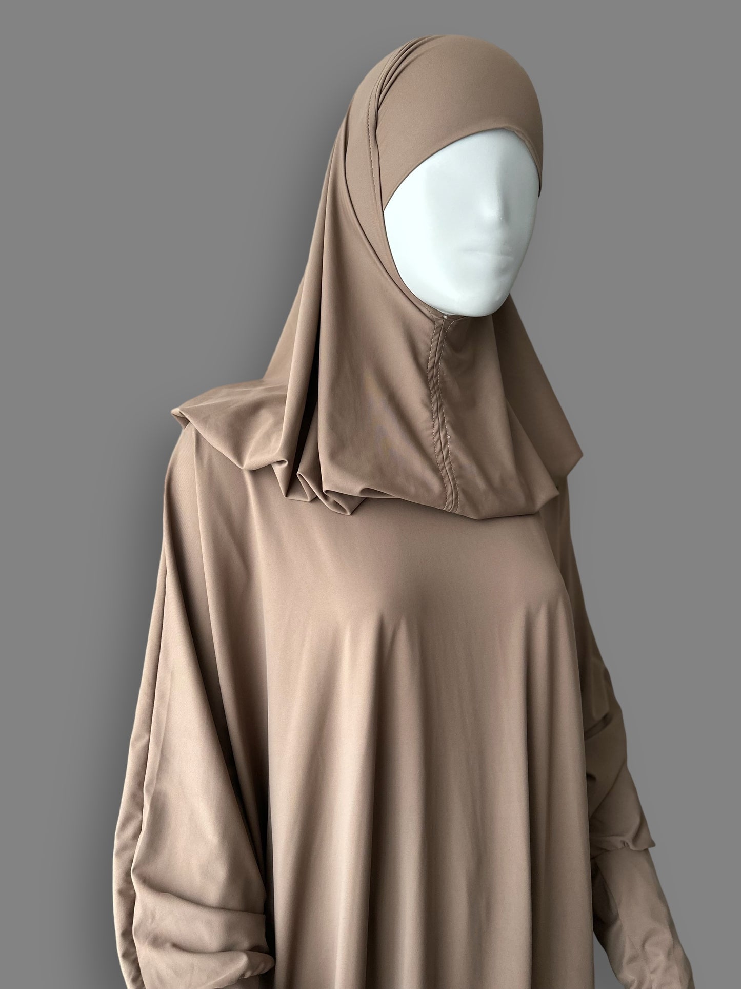 Burkini Jilbaab (2pcs) - Taupe