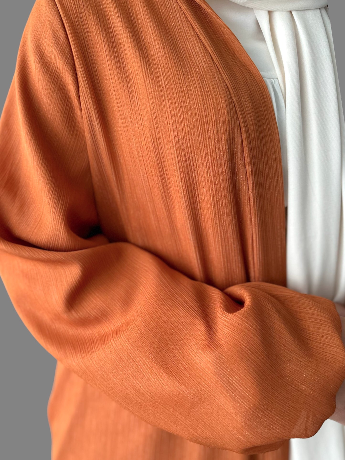 Kimono pailleté - Orange