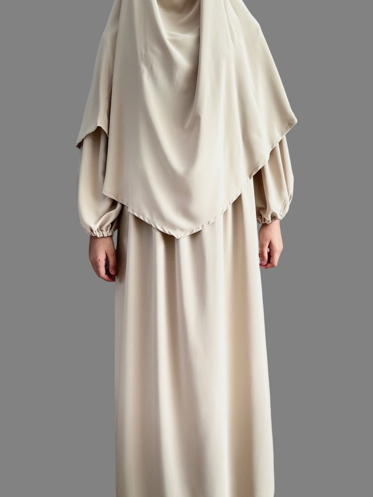 Ensemble Khimaar - Beige