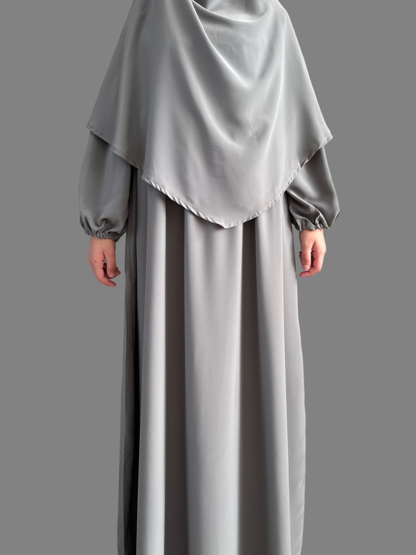 Ensemble Khimaar - Gris