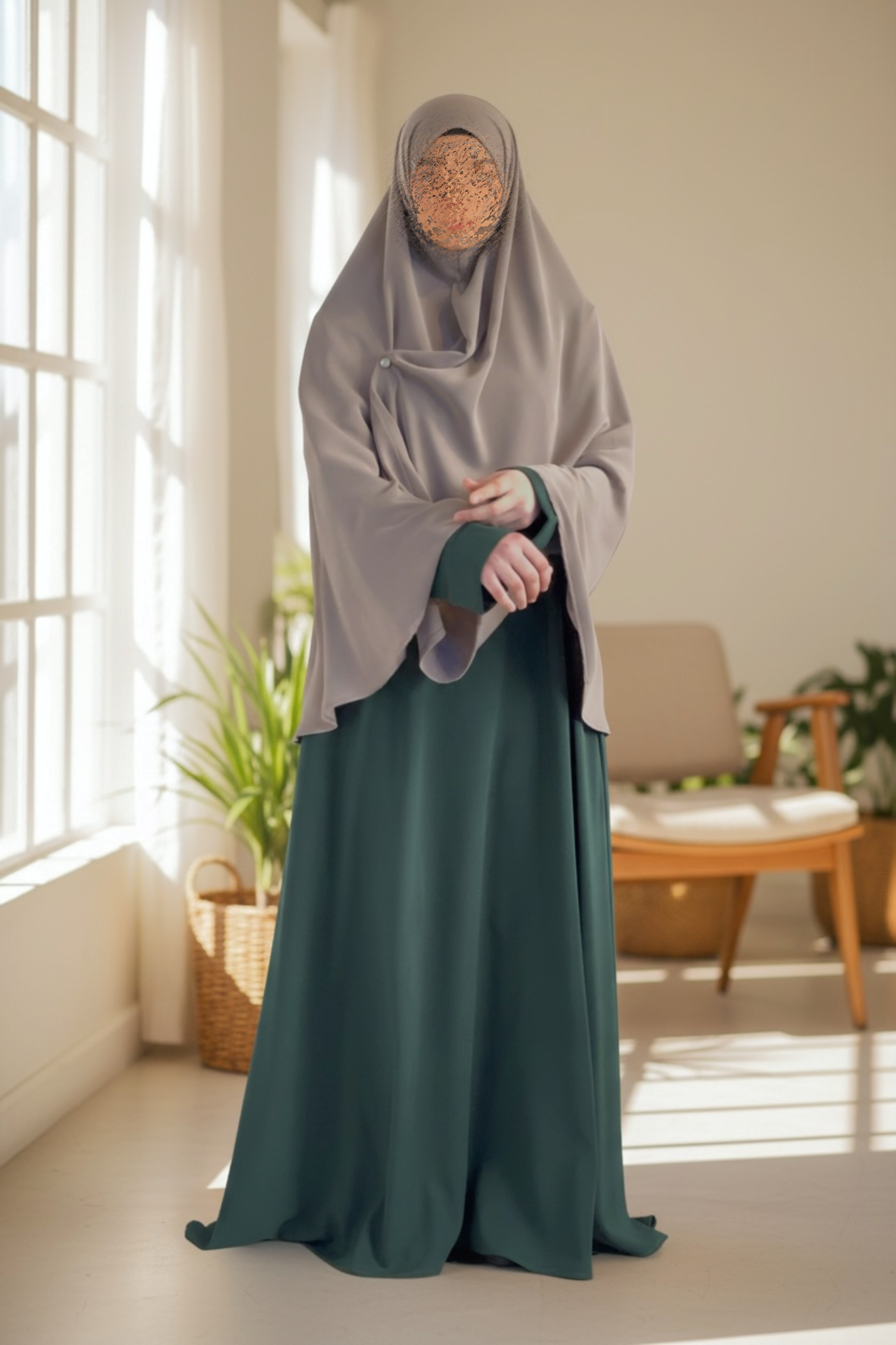 Abaya Madinah - Emerald