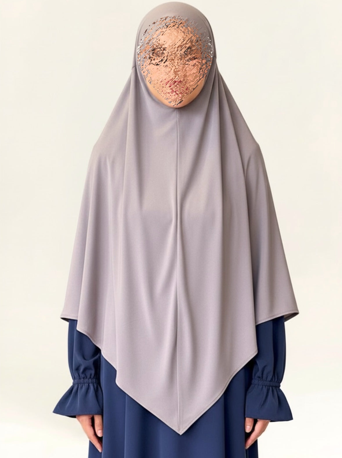 Premium Jersey Tieback Khimaar - Taupe