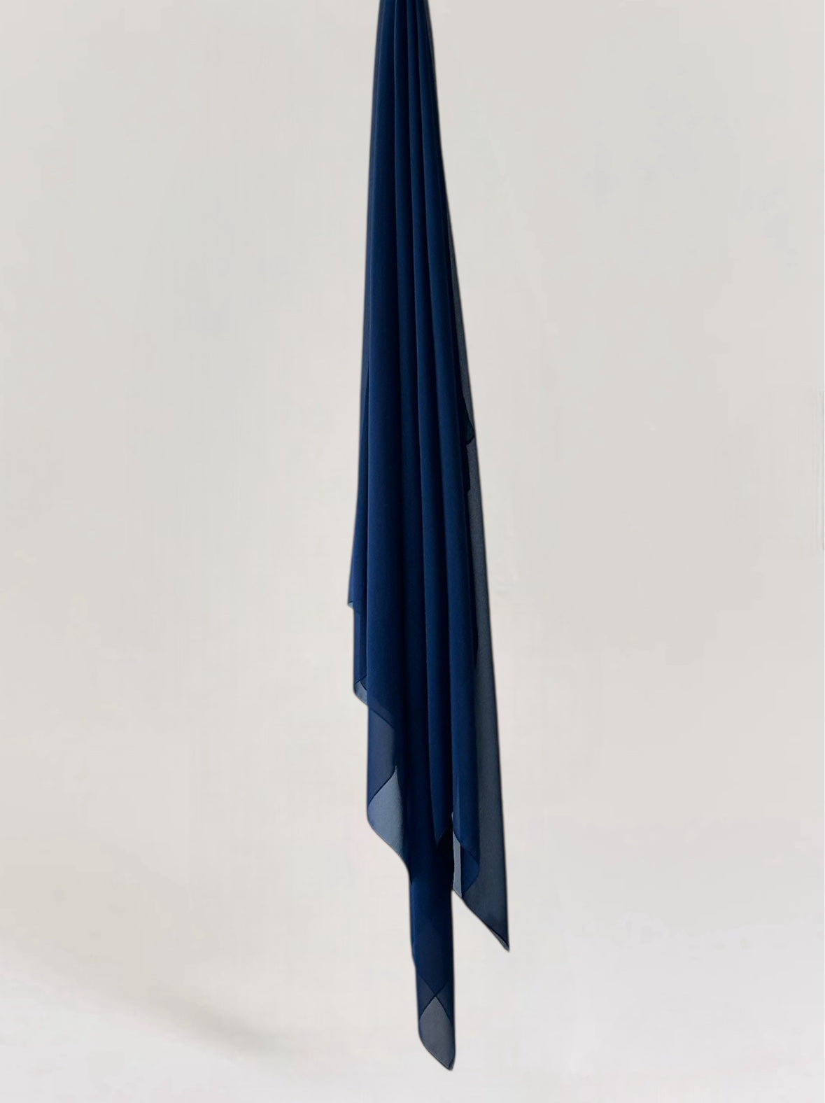 Chiffon Hijaab XXL - Dark Blue
