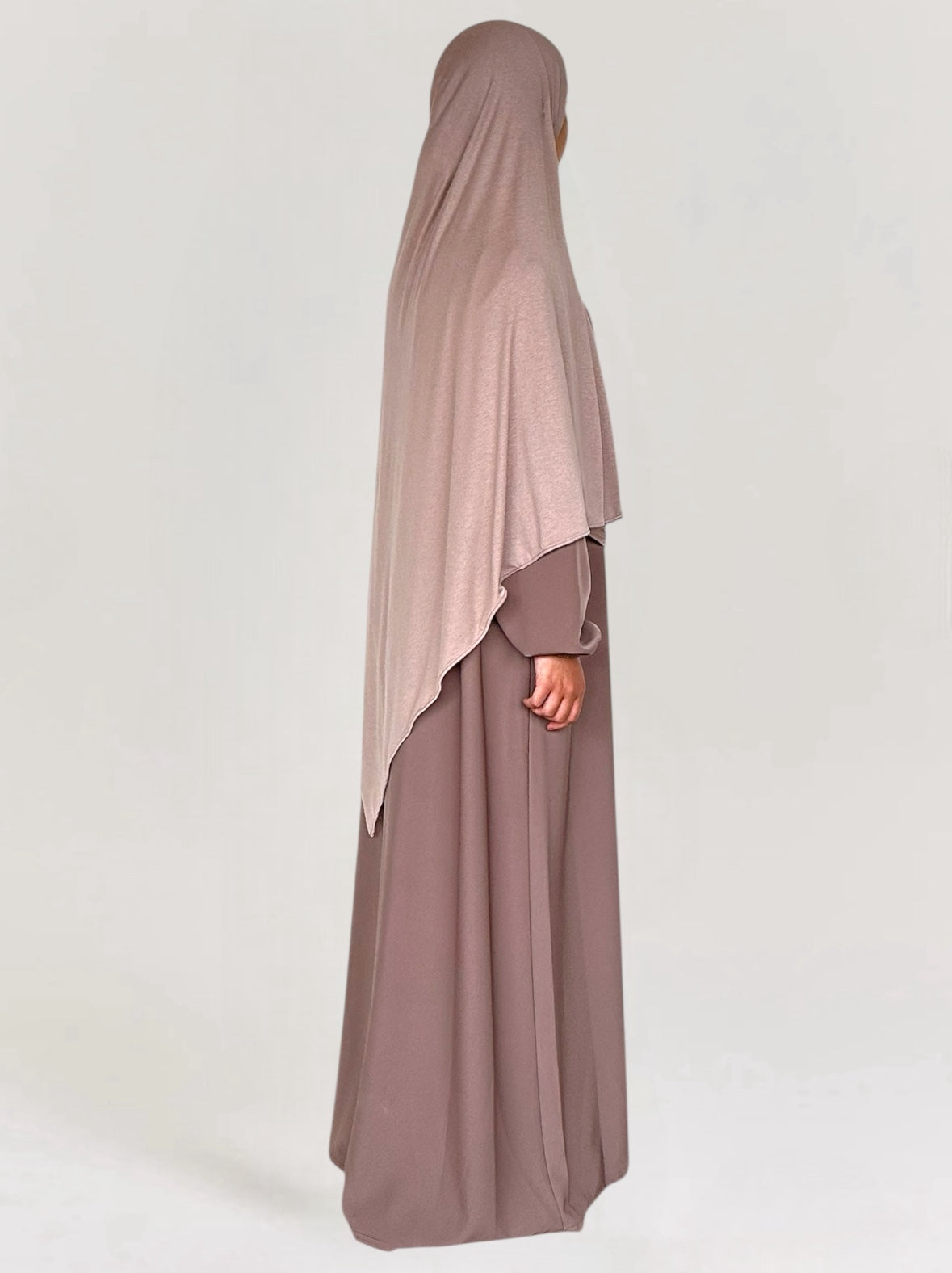 Basic Abaya - Rose Taupe
