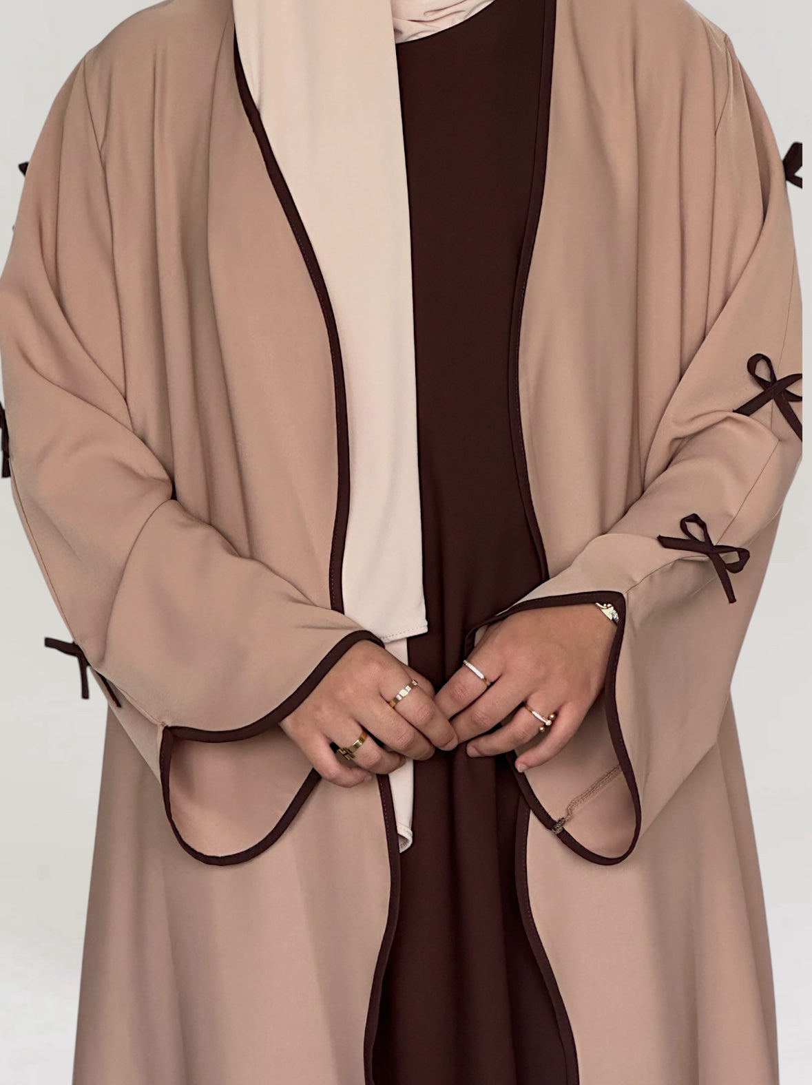 Kimono Set Curve - Almond