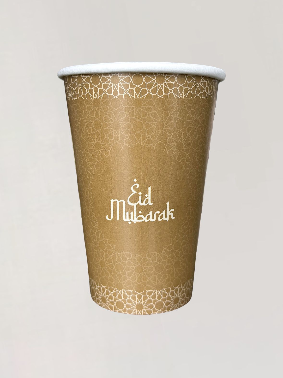 Eid Mubarak beker - Gold (6st)