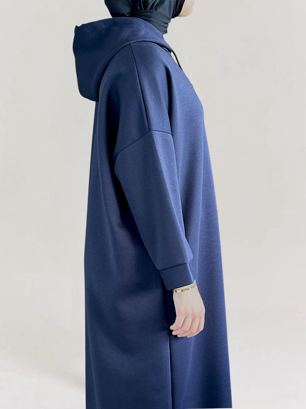 Hoodie dress - Blue