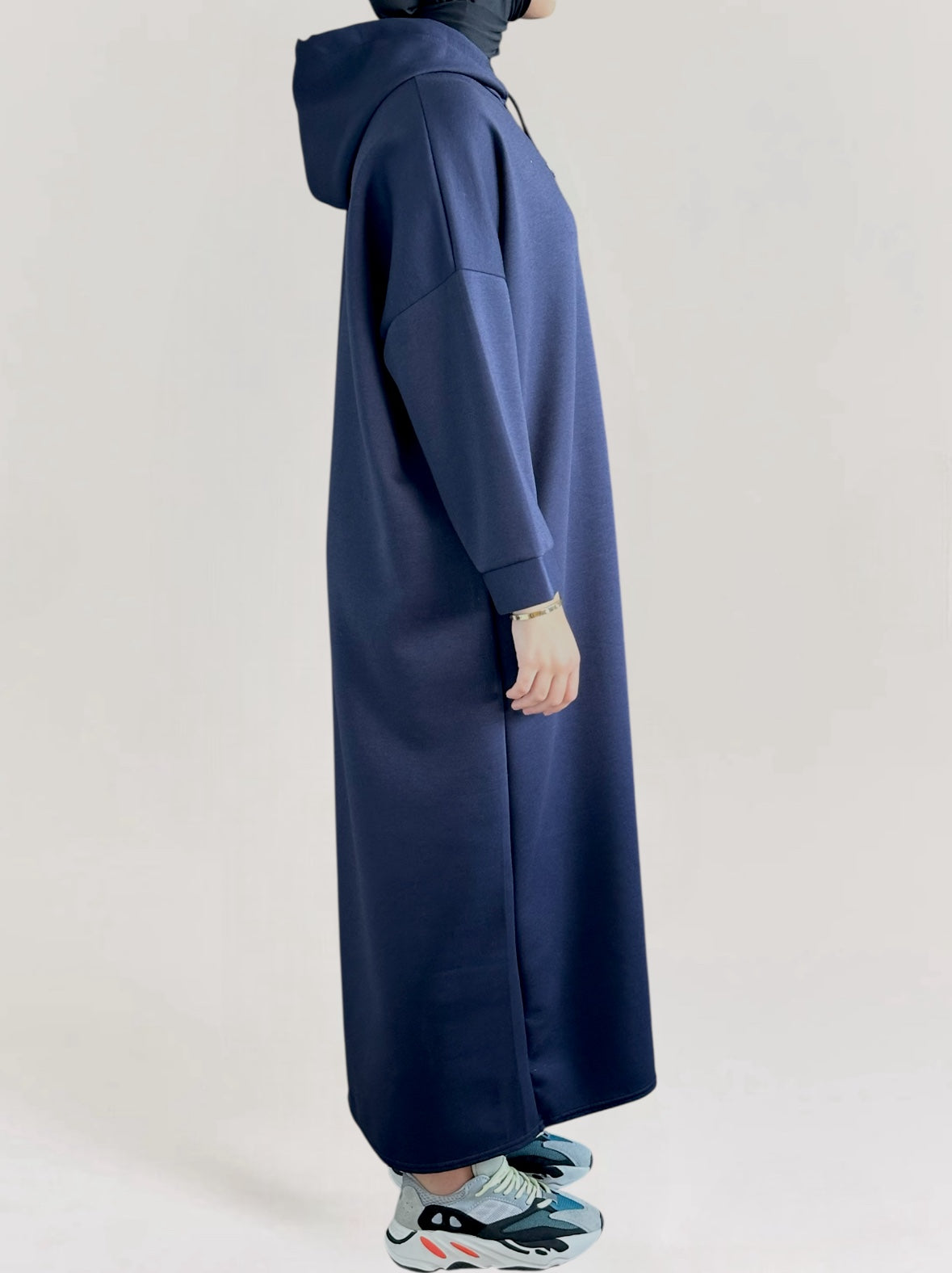 Hoodie dress - Blue