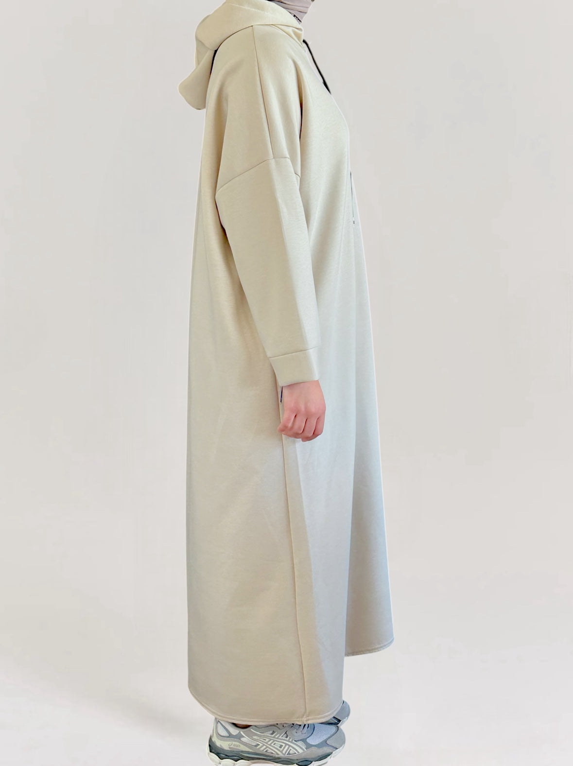Hoodie dress - Creme