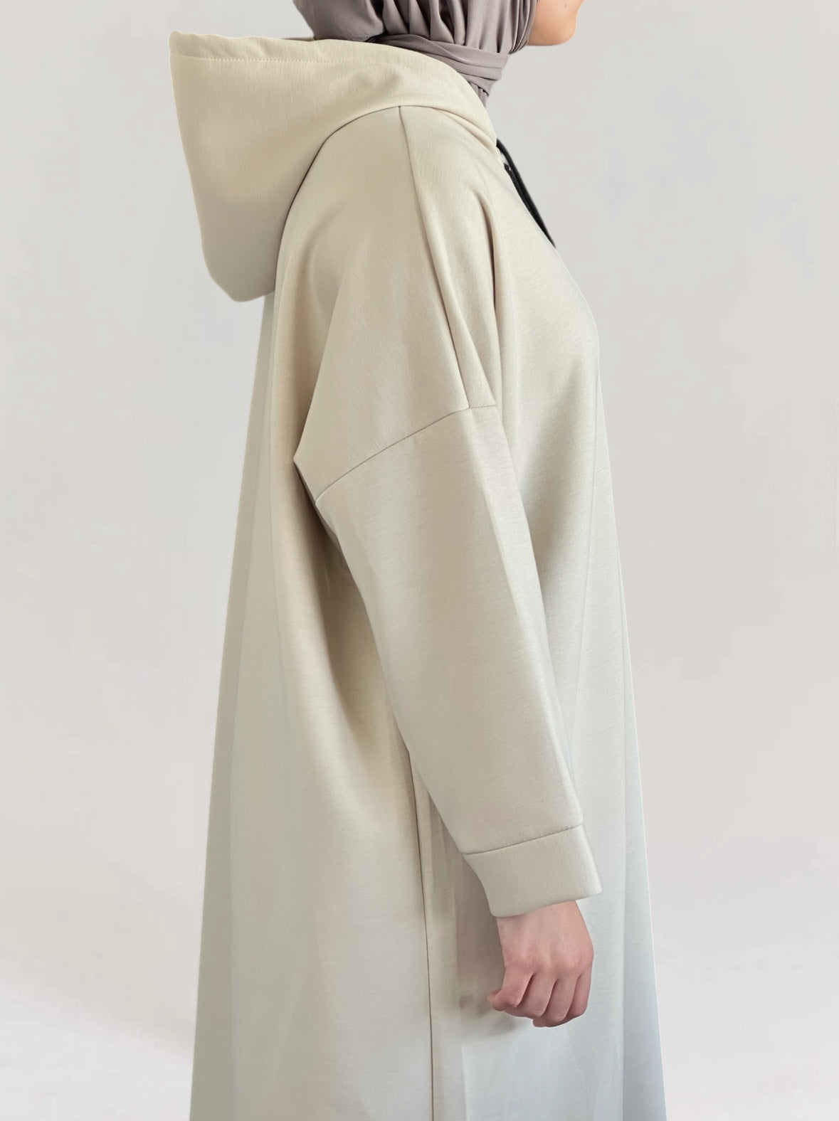 Hoodie dress - Creme