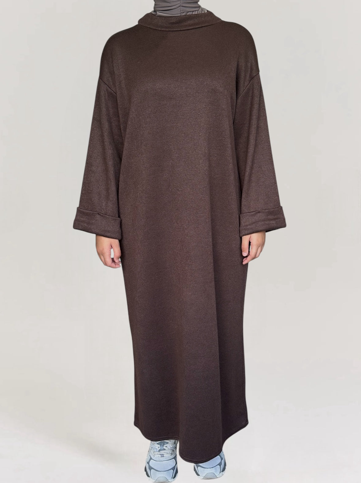 Cozy dress - Brown