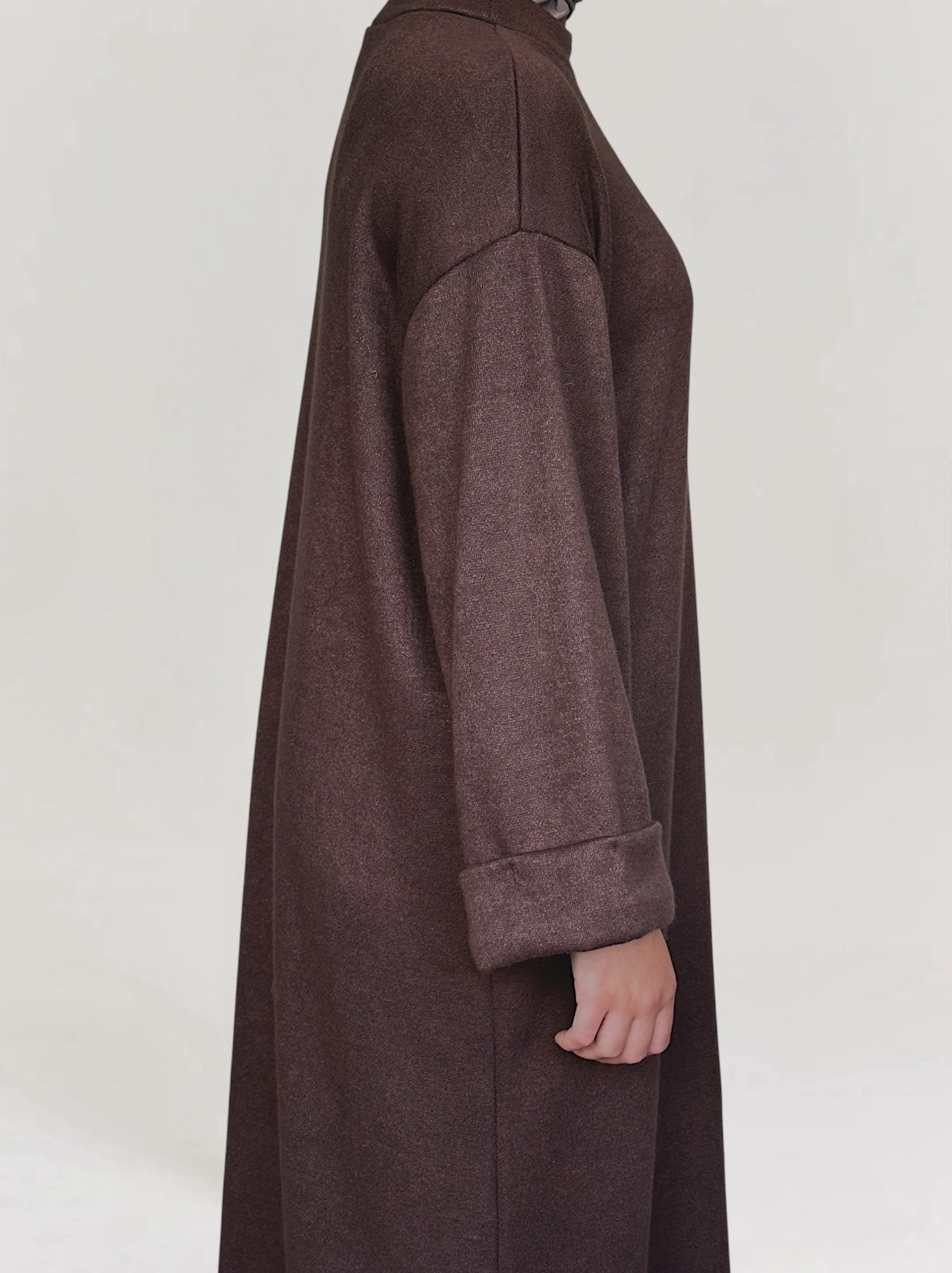 Cozy dress - Brown