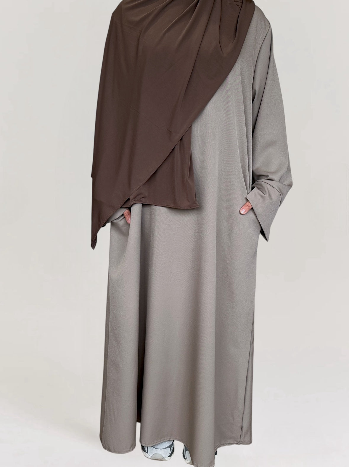Abaya Mila - Light Taupe