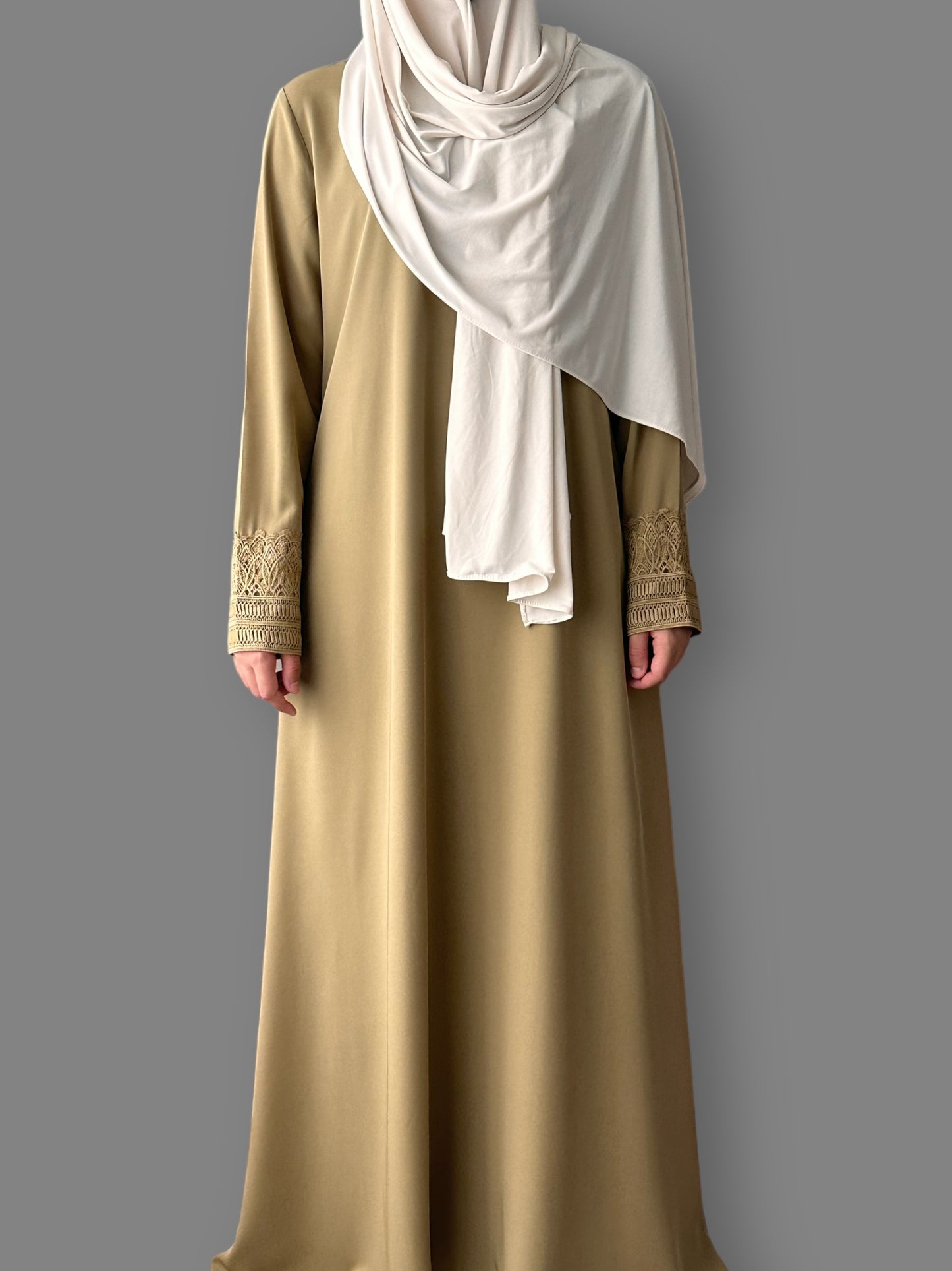 Abaya Niyah - Yellow/Green