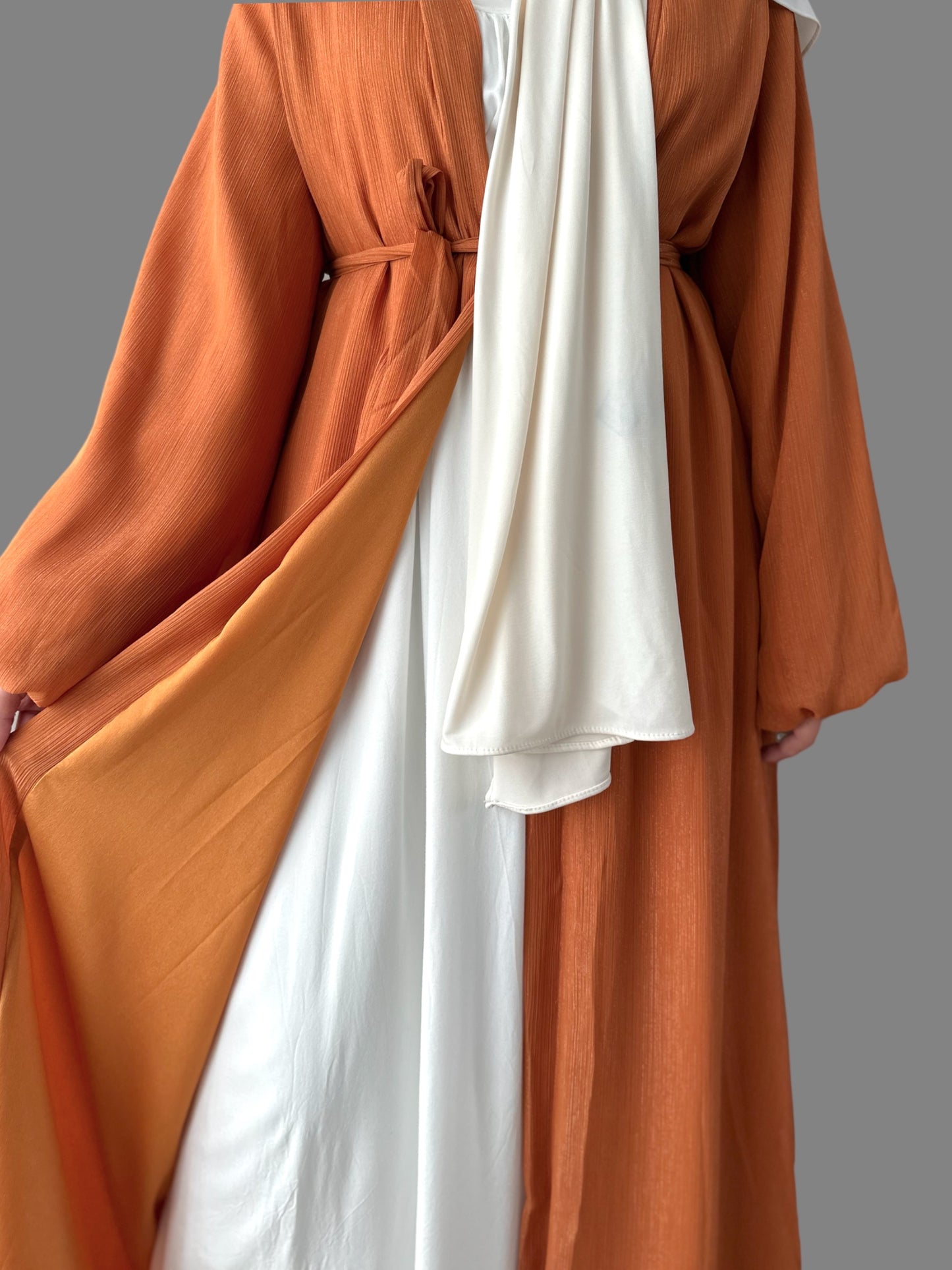 Glitter Kimono - Orange
