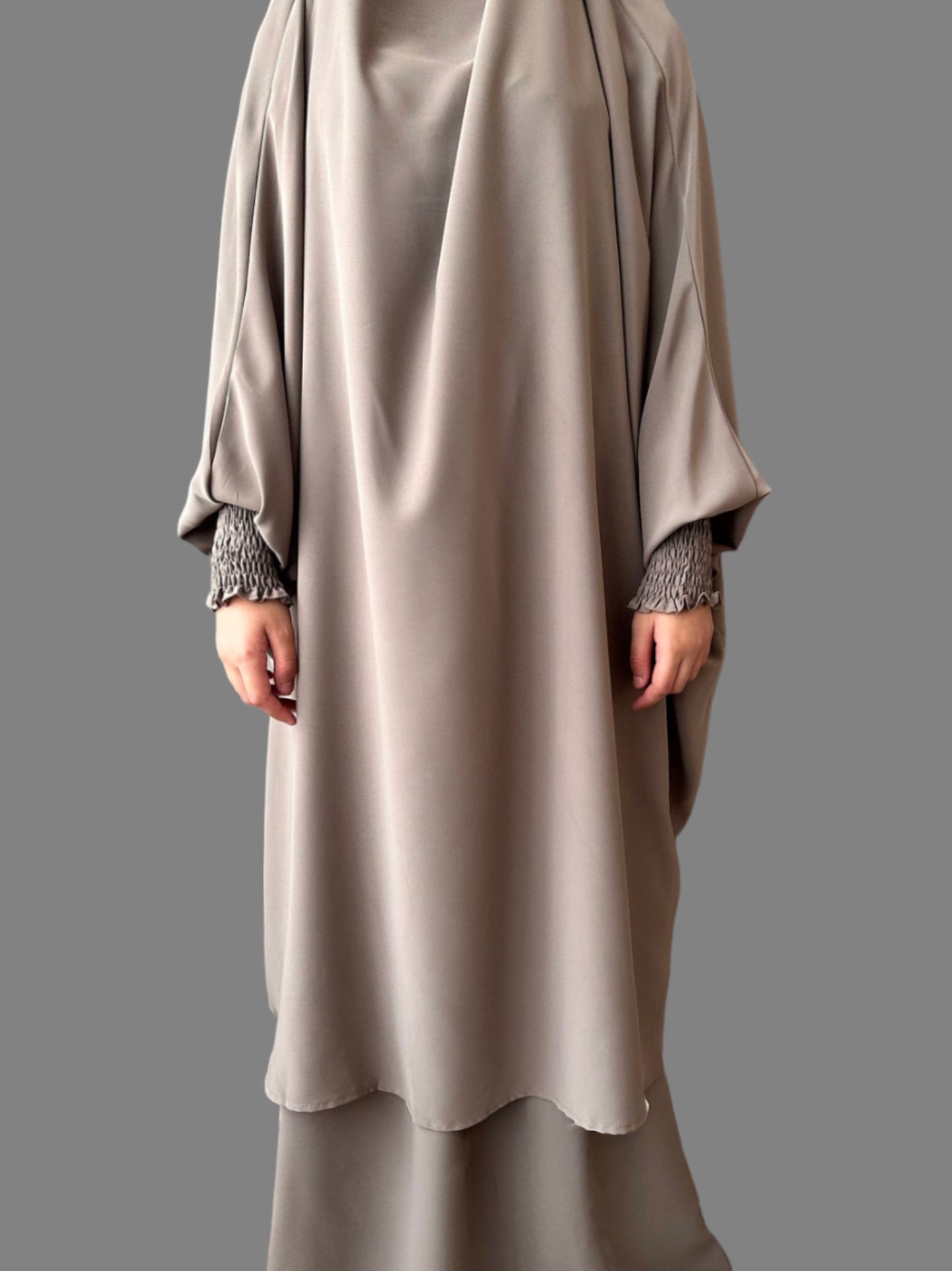 Ensemble Jilbab - Taupe