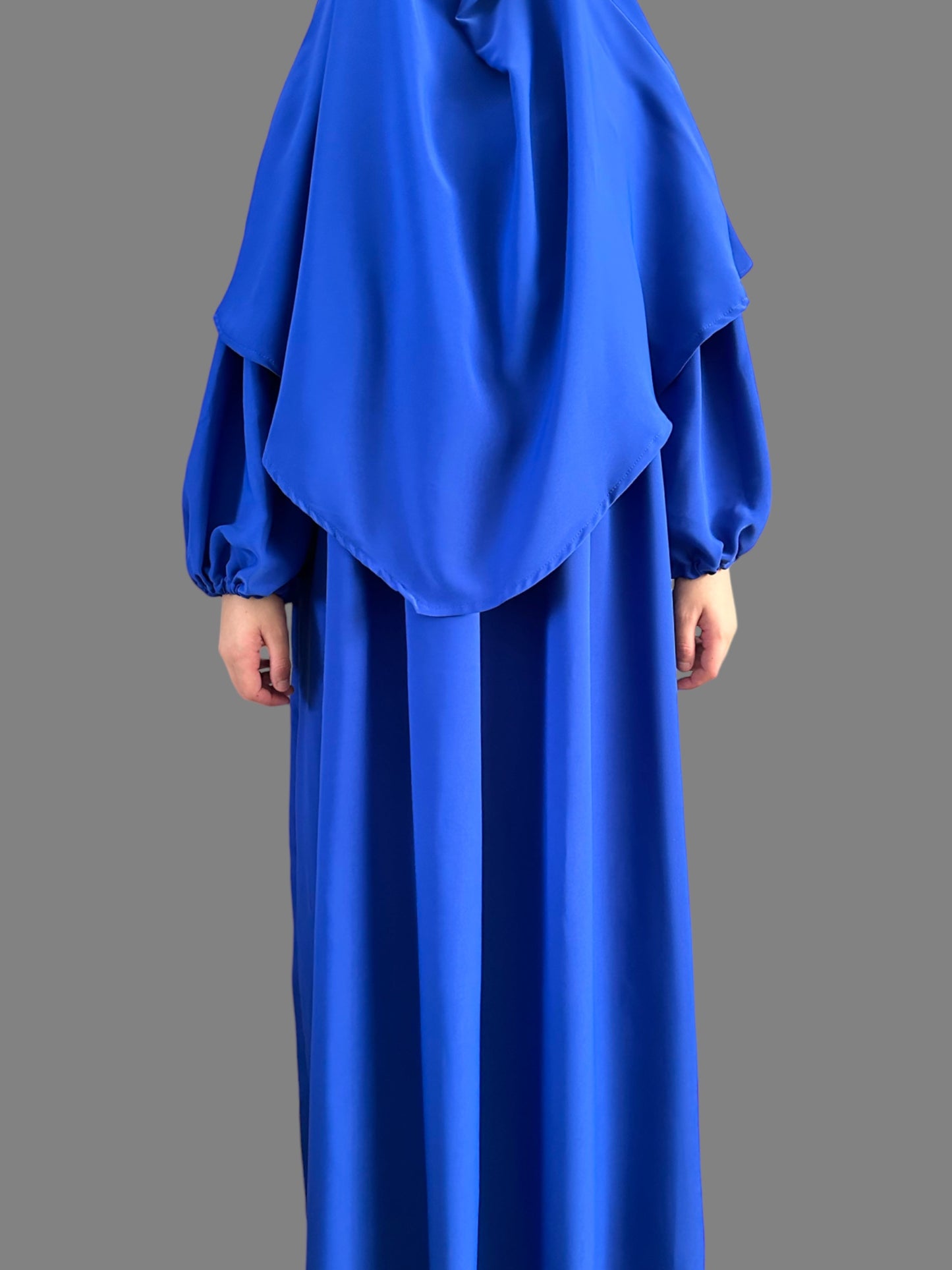Ensemble Khimaar - Bleu