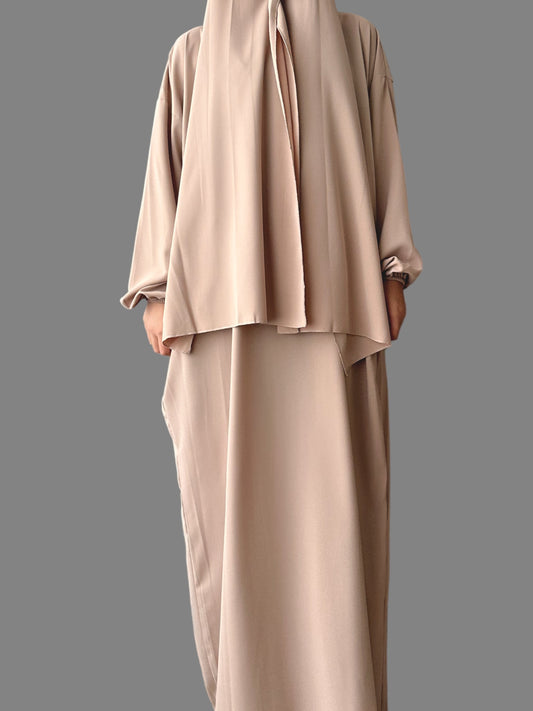 Abaya de prière - Beige