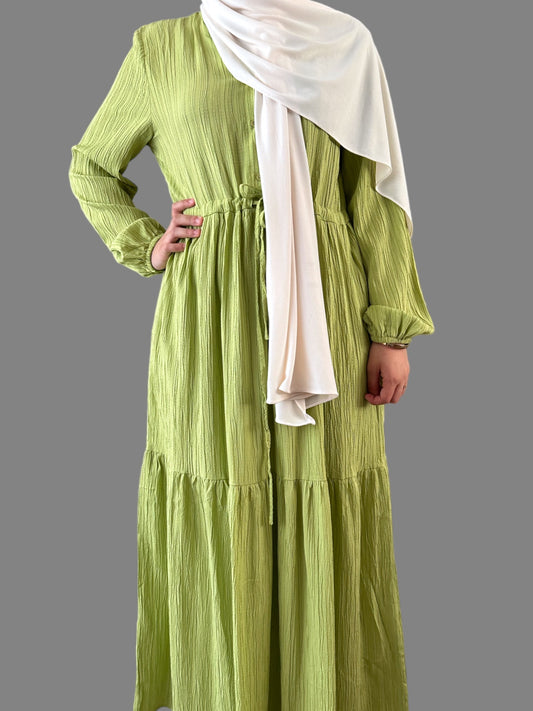 Ribble Dress - Lime Green