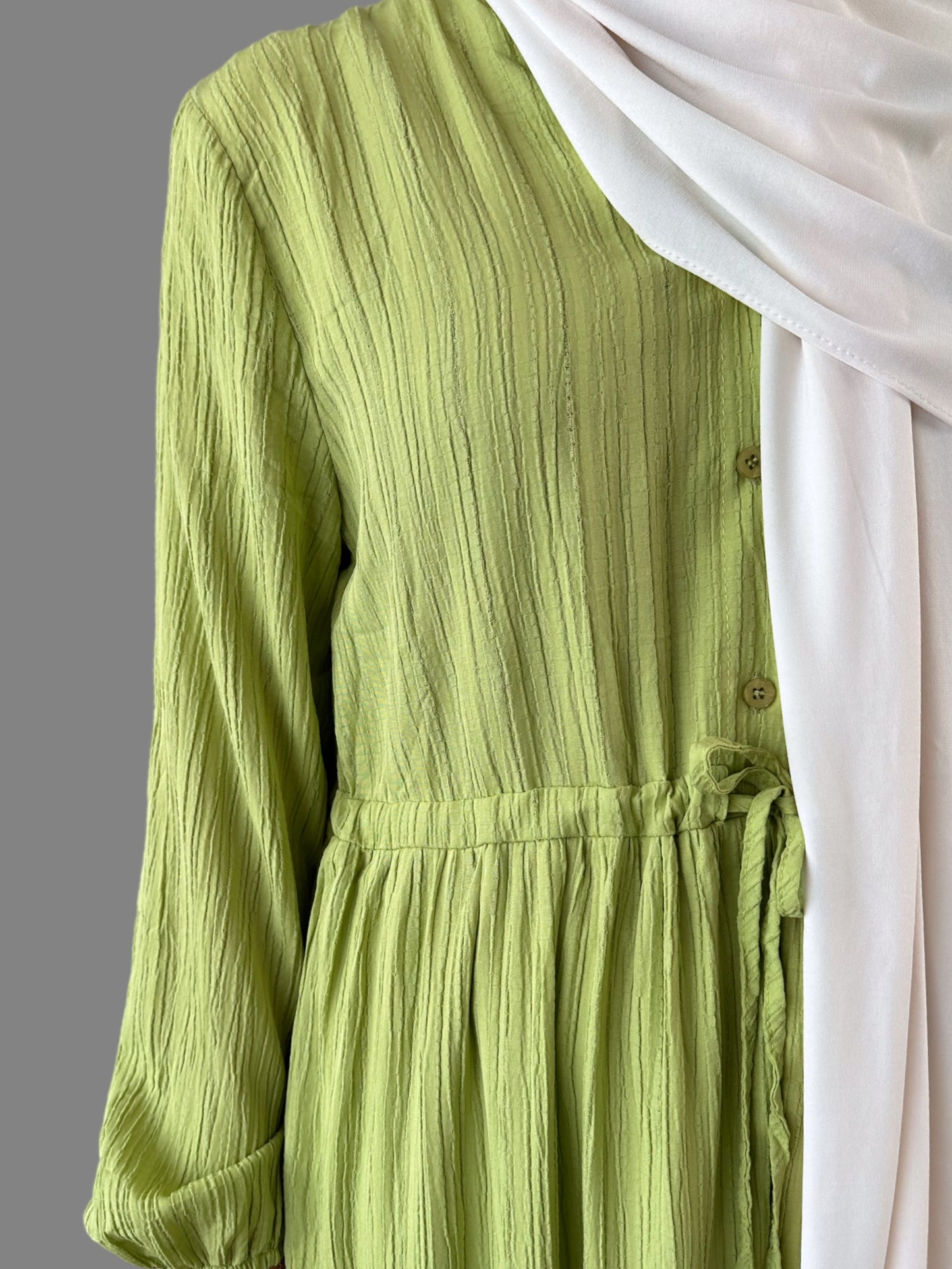 Ribble Dress - Lime Green