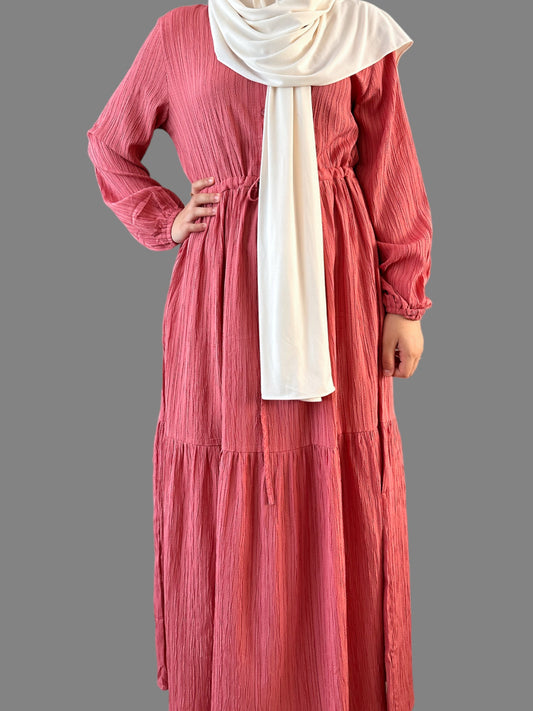 Ribble Dress - Old Pink