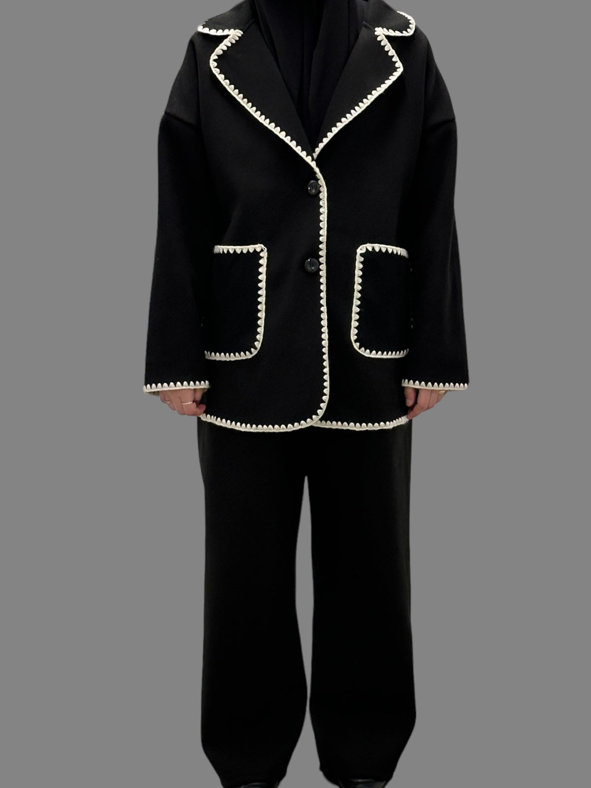 TotêMe twinset -Black