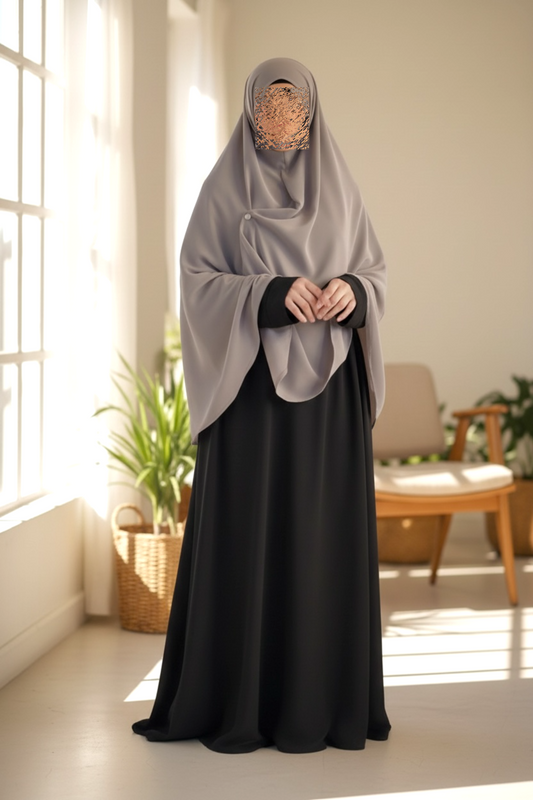 Abaya Madinah - Black