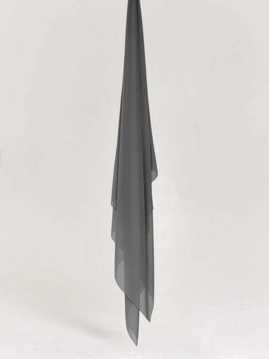 Chiffon Hijaab XXL - Grey