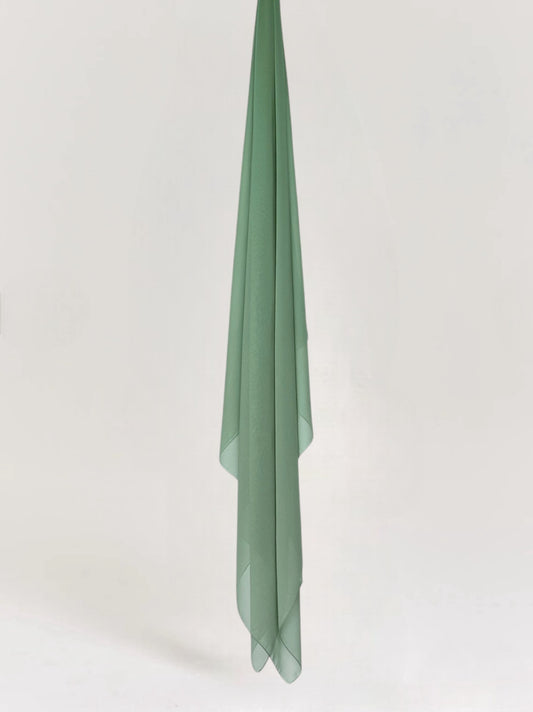 Chiffon Hijaab XXL - Mint Green