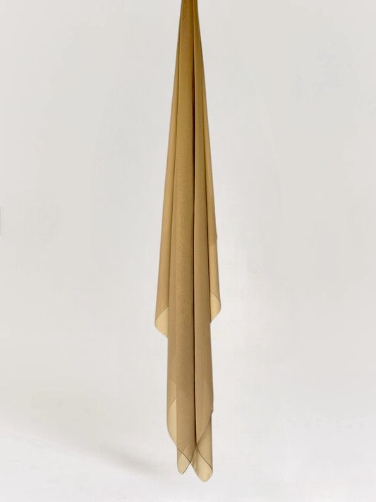 Chiffon Hijaab XXL - Caramel