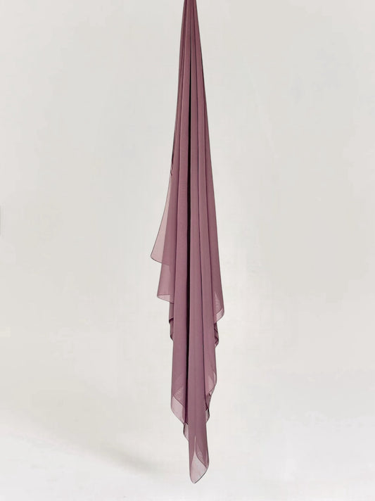 Chiffon Hijaab XXL - Raspberry