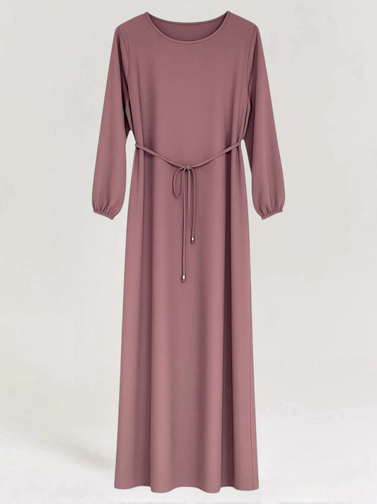 Basic Abaya - Rose Taupe