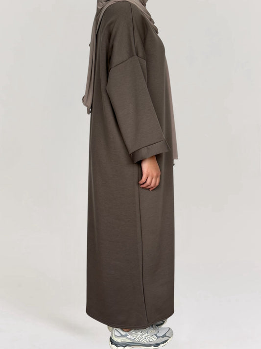 Sweater dress - Taupe