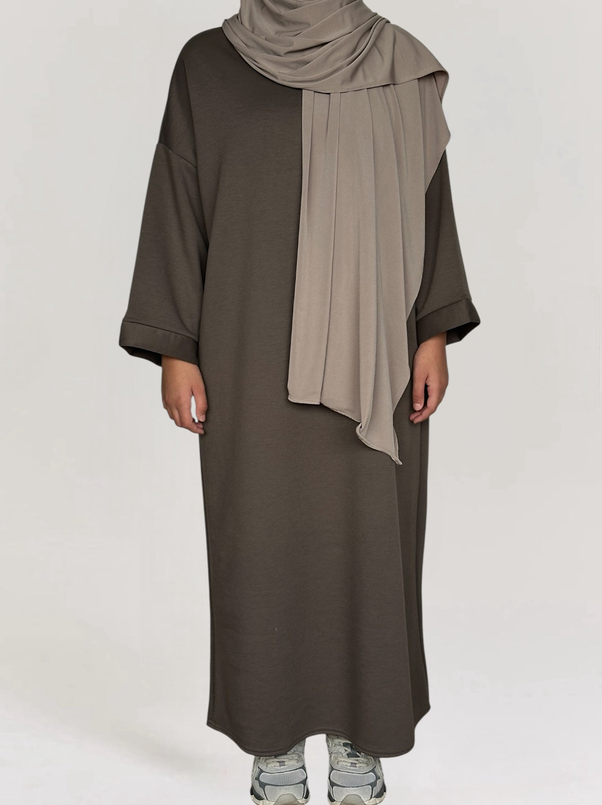 Sweater dress - Taupe