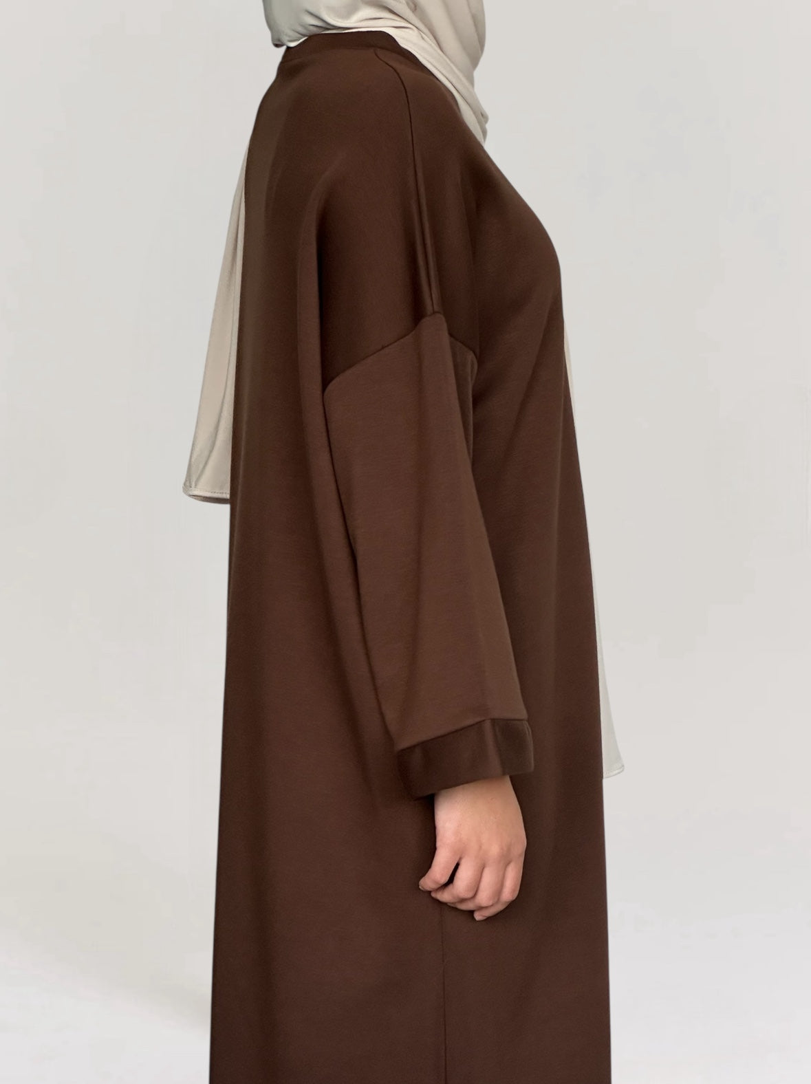 Sweater dress - Brown