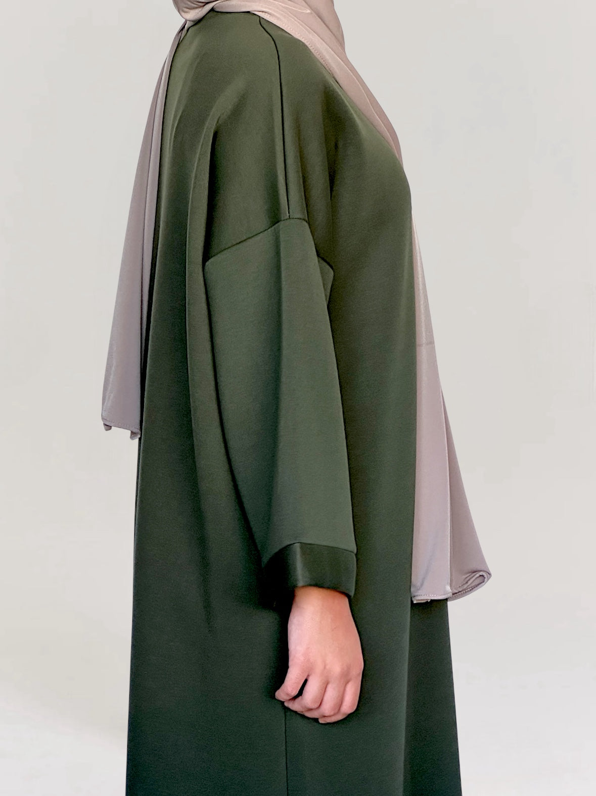 Sweater dress - Olive