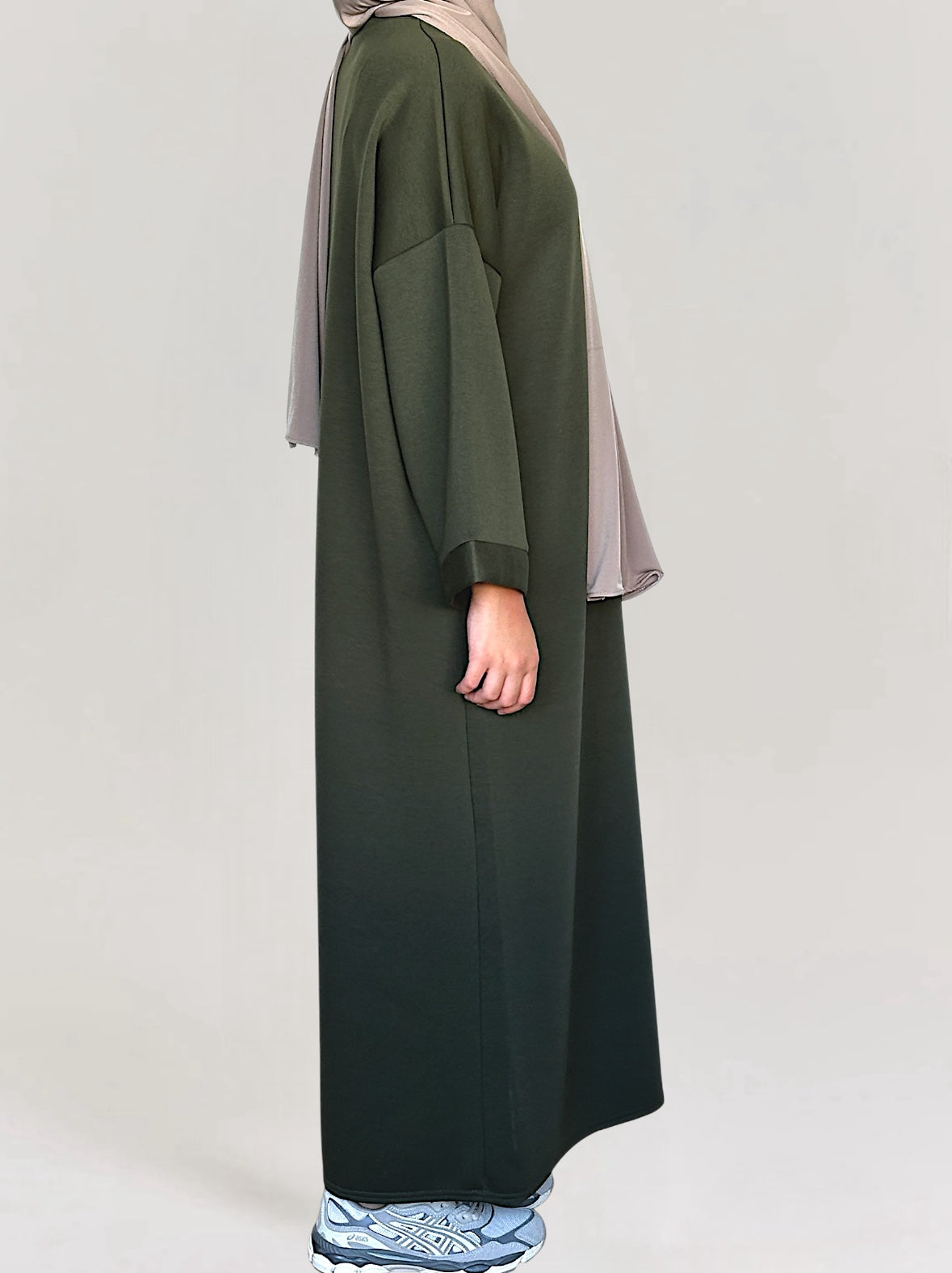 Sweater dress - Olive