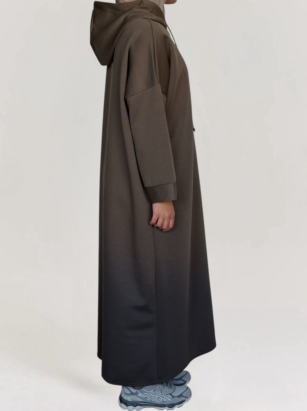 Hoodie dress - Taupe
